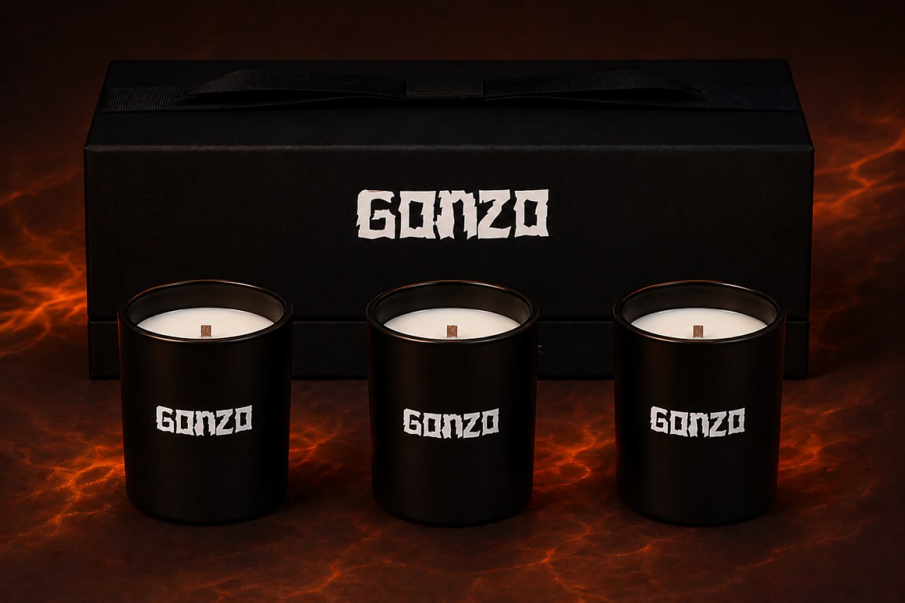 Gonzo Atelier. Набор ароматических свечей